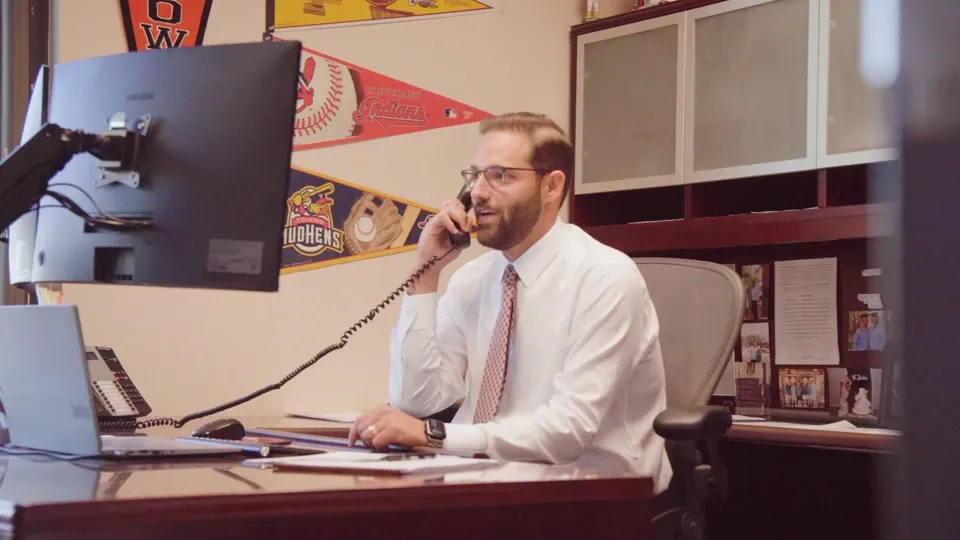 Jonathan Intrater on the Phone