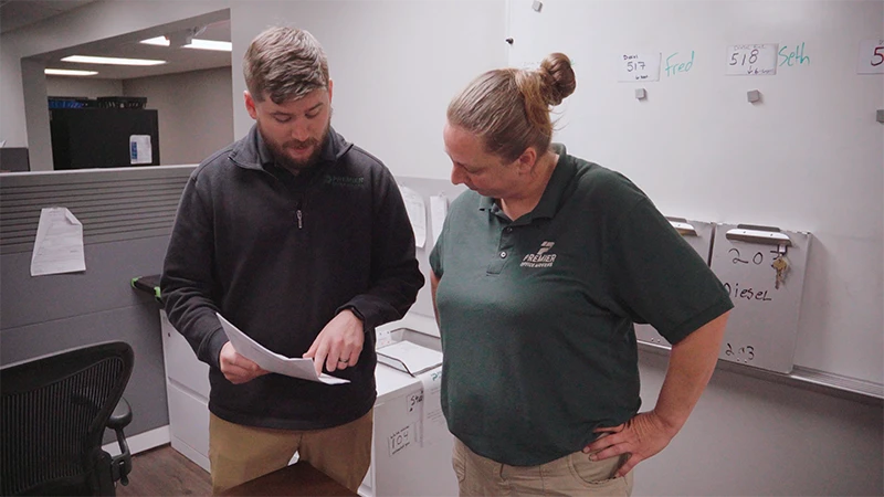 Premier Office Mover Team Members Planning